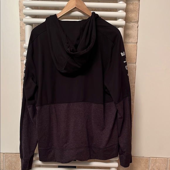 American Eagle USA Black and Dark Gray Hoodie - Picture 5 of 7